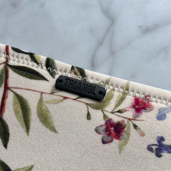 Triangl floral print bikini bottom - Picture 4 of 6